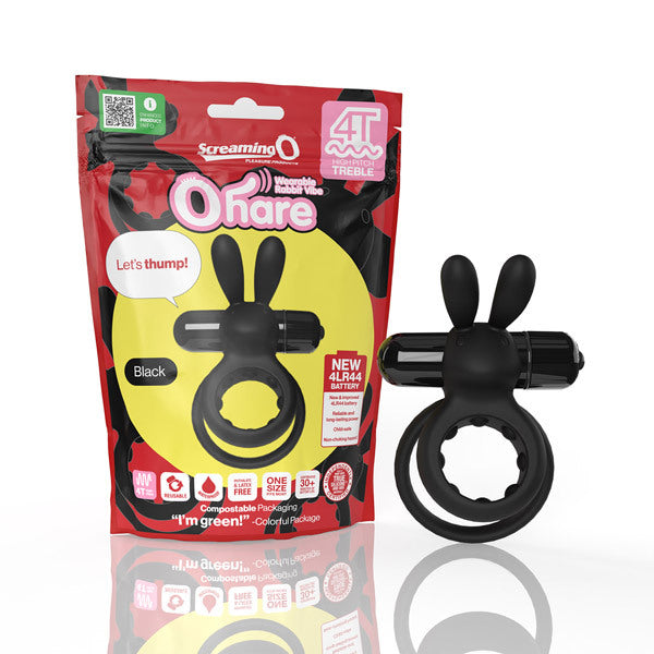 Screaming O 4T Ohare Black vibrator - British product