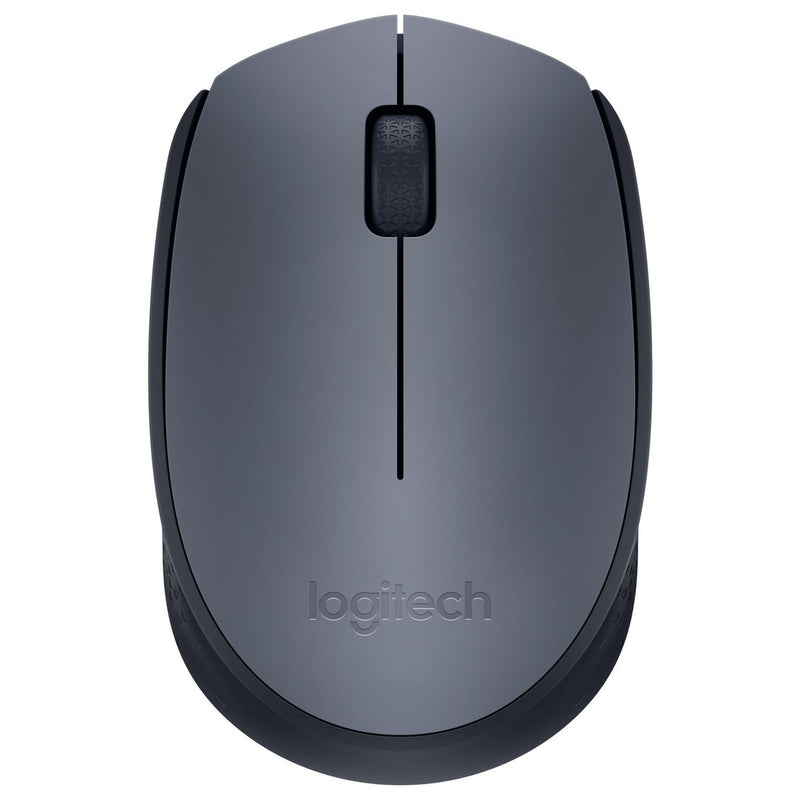 Logitech M170 wireless mouse in grey, UK version