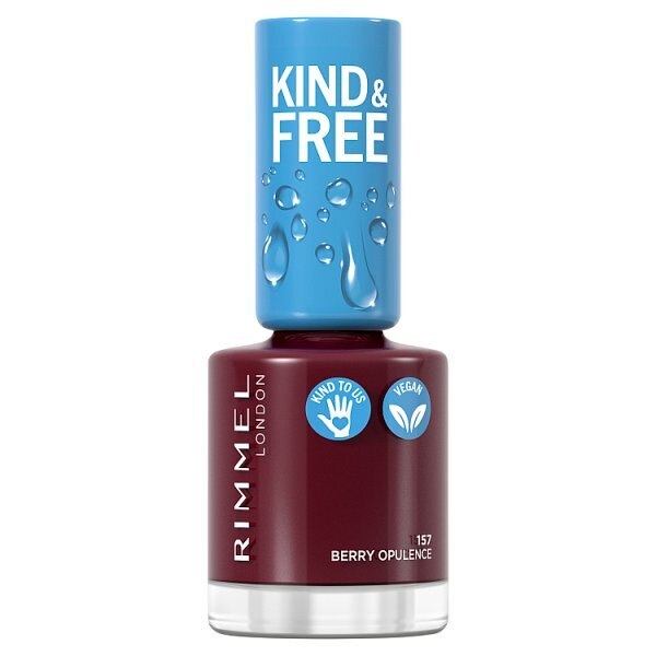 Rimmel Kind & Free Clean Nail Polish Berry Opulence GOODS Superdrug   