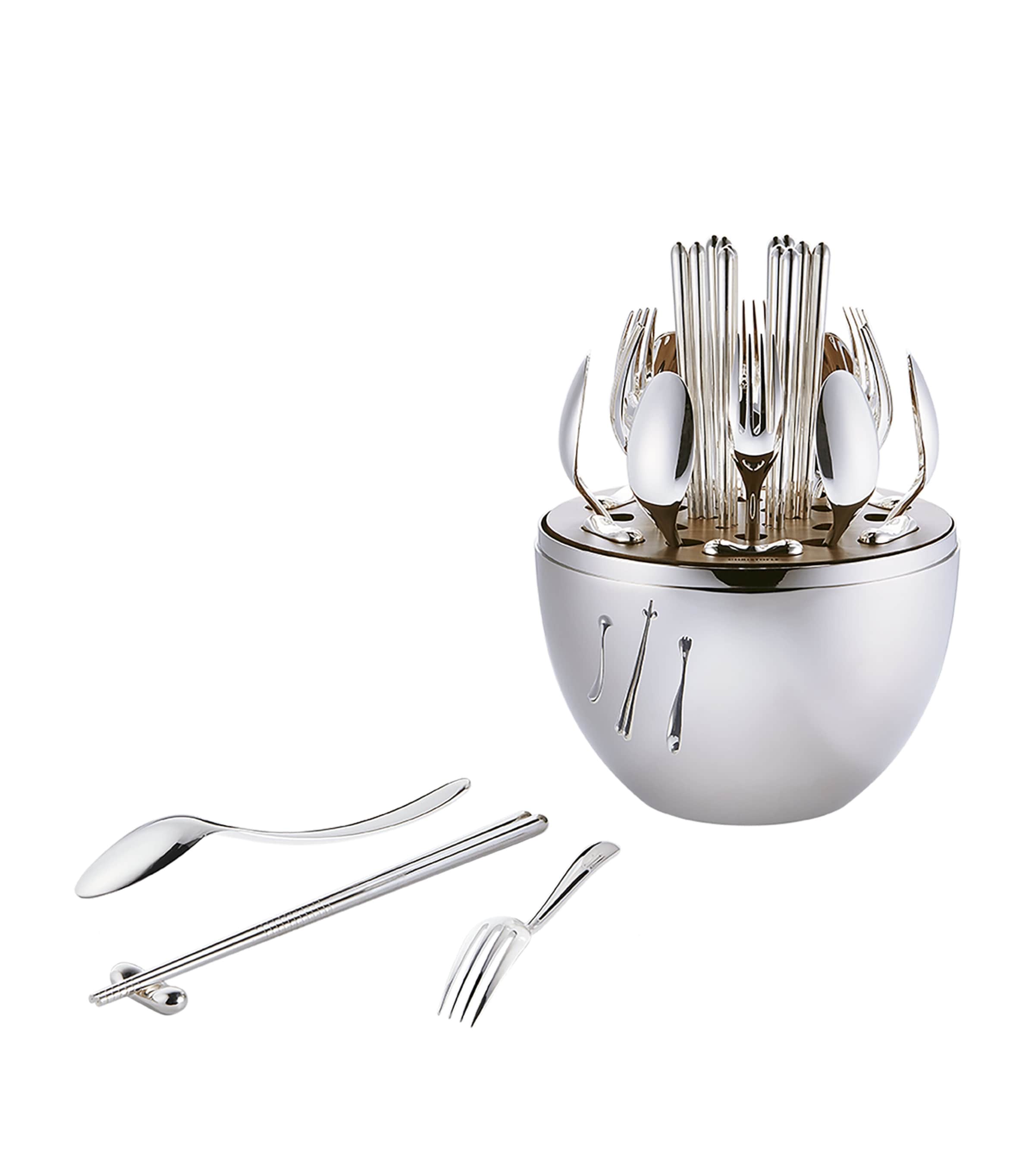 Christofle Mood Asia 24-piece flatware set - British product