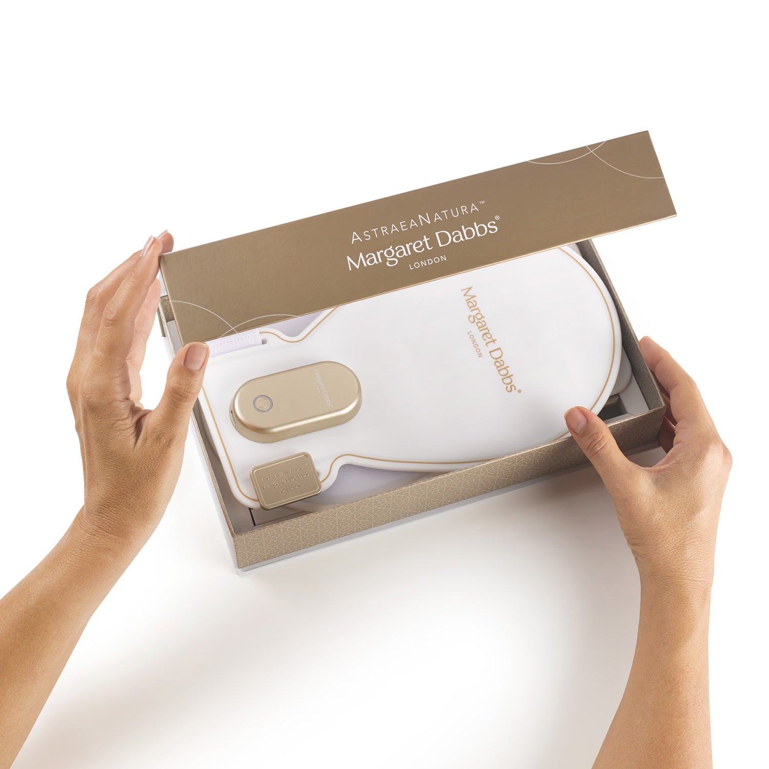 AstraeaNatura LED Hand Mitts anti-ageing device, imported from the UK