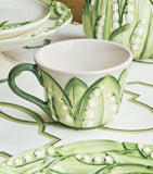 Les-Ottomans ceramic teacup Lily of the Valley, UK version