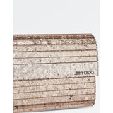 Jimmy Choo Sweetie glitter acrylic clutch bag, imported from the UK