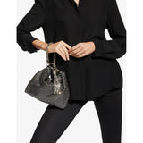 Jimmy Choo Callie crystal-embellished leather clutch bag, UK version