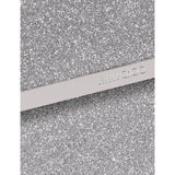 Jimmy Choo Emmie glittered leather mini clutch, UK version