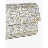Jimmy Choo Sweetie glitter acrylic clutch, imported from the UK