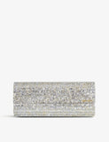 Jimmy Choo Sweetie glitter acrylic clutch, imported from the UK