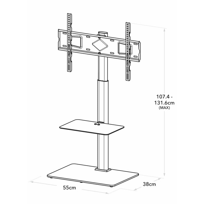 AVF TV stand up to 70 inch black - British product