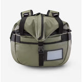 Decathlon duffel bag green 40-60L, imported from the UK