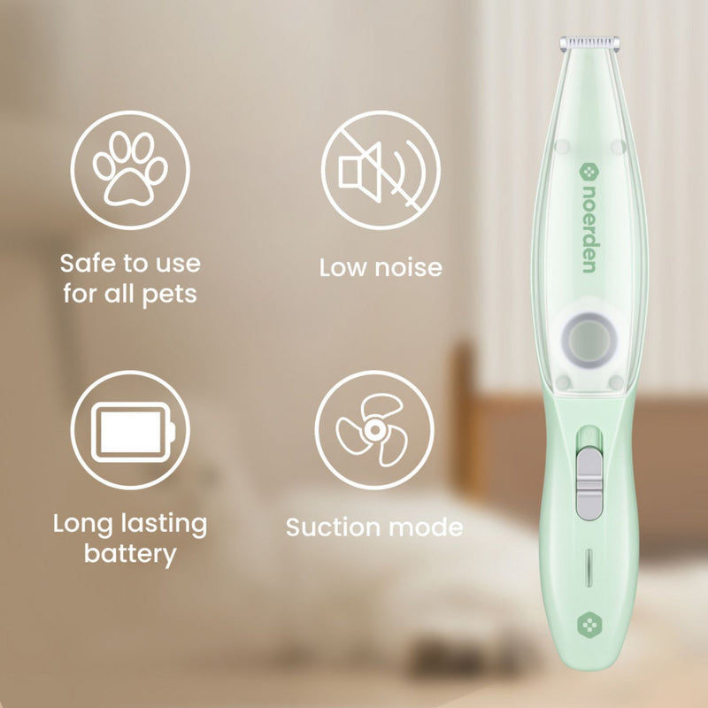 Noerden Trimmy portable pet groomer, imported from the UK