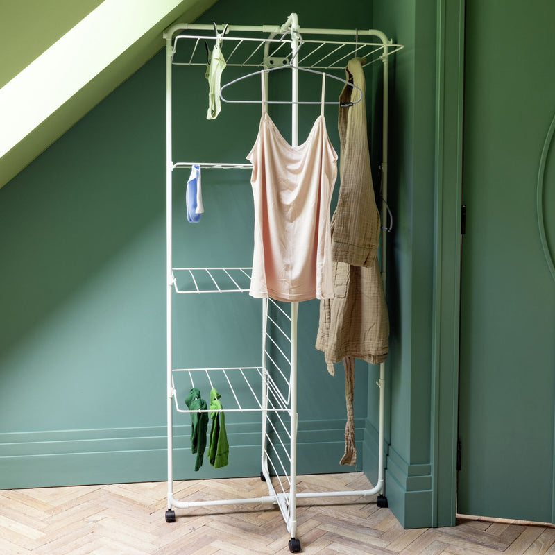 Brabantia tower clothes airer white 30m, imported from the UK
