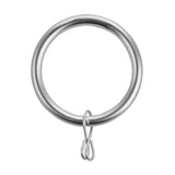 Argos Home 20 metal curtain rings matte nickel (British brand)