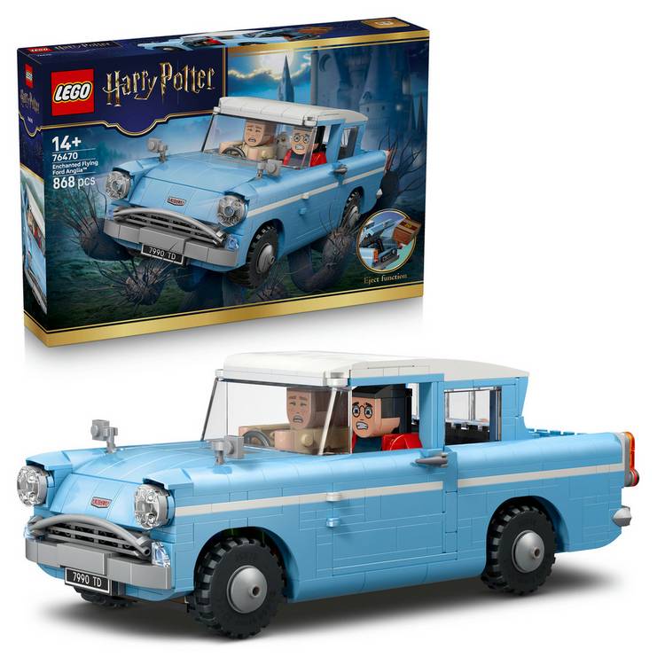LEGO Harry Potter Flying Ford Anglia model 868pcs (British brand)