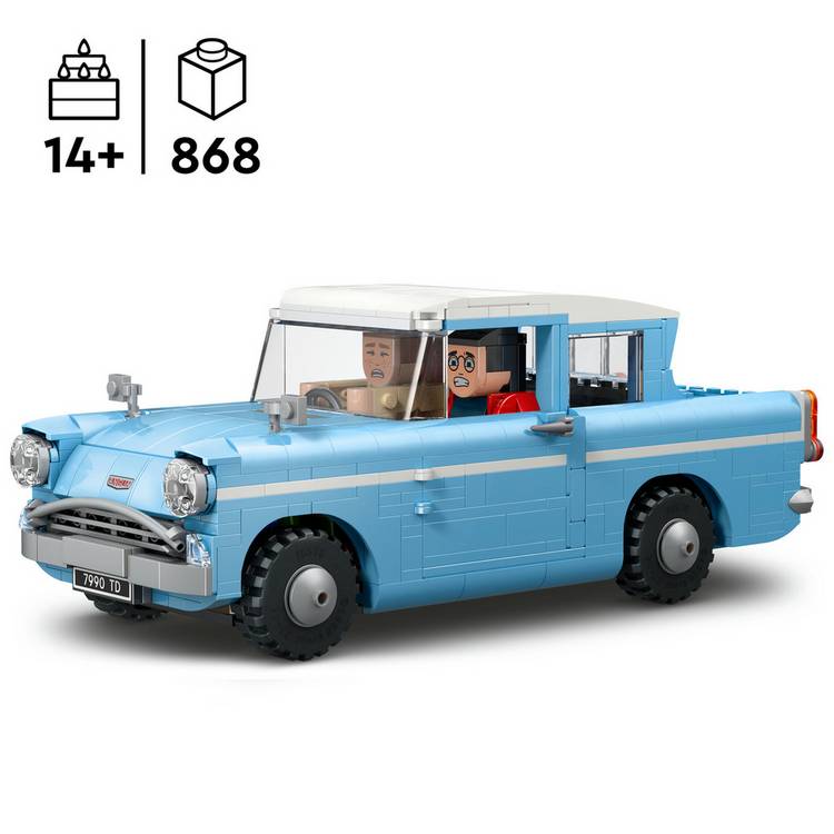 LEGO Harry Potter Flying Ford Anglia model 868pcs (British brand)