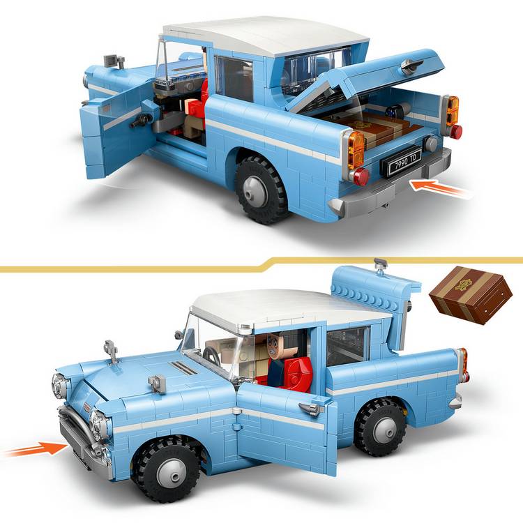 LEGO Harry Potter Flying Ford Anglia model 868pcs (British brand)
