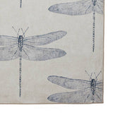 Harlequin Demoiselle indigo blue flatweave rug 120x170cm, imported from the UK