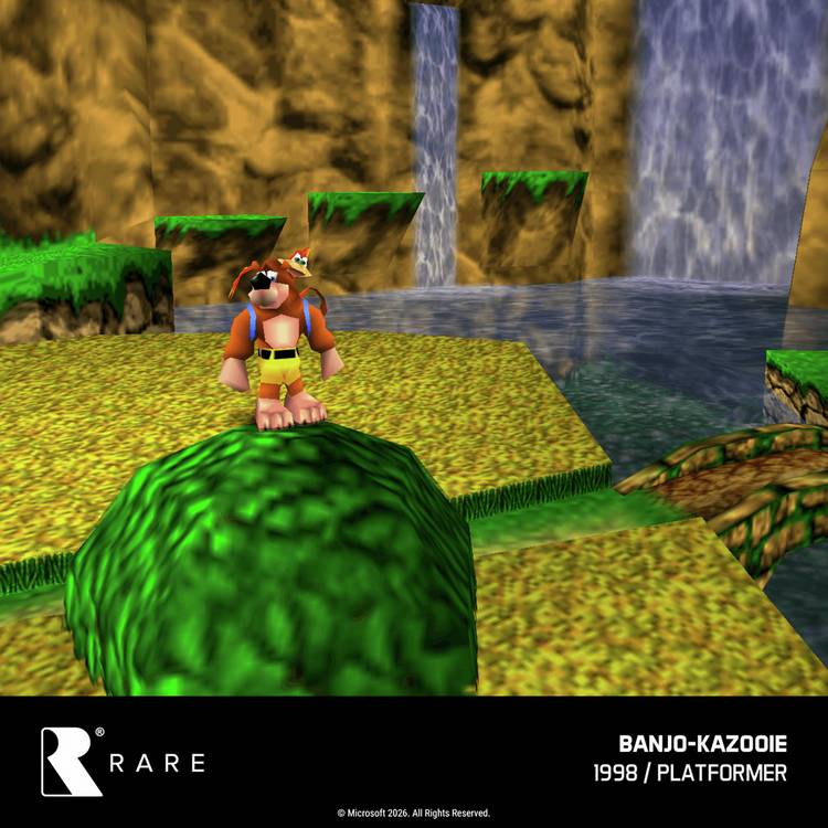 Evercade retro gaming console Banjo-Kazooie double pack handheld, imported from the UK