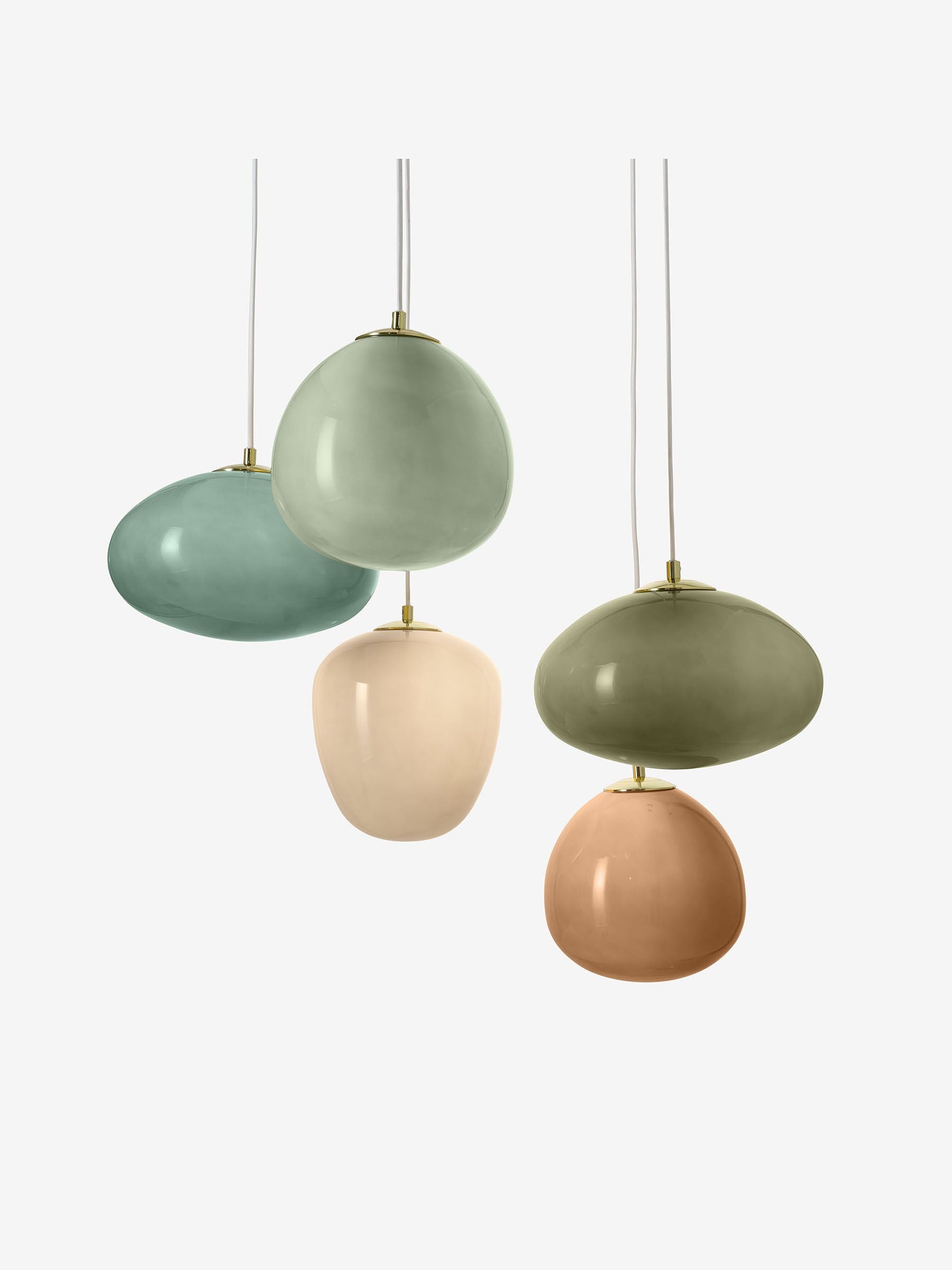 MADE.COM Adrianne 5-light cluster pendant ceiling light - British product