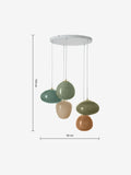 MADE.COM Adrianne 5-light cluster pendant ceiling light - British product