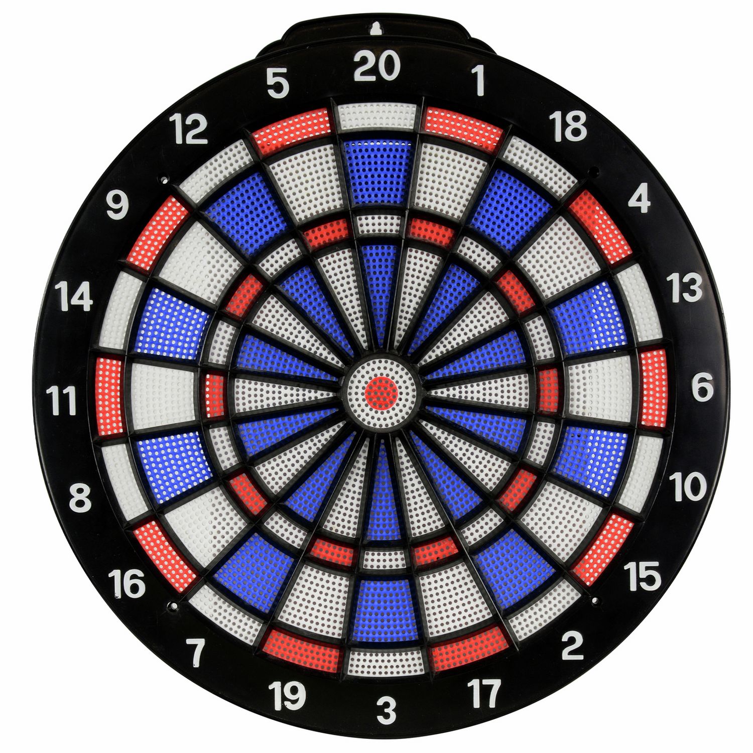 Hedstrom safety dart board with plastic darts, UK version