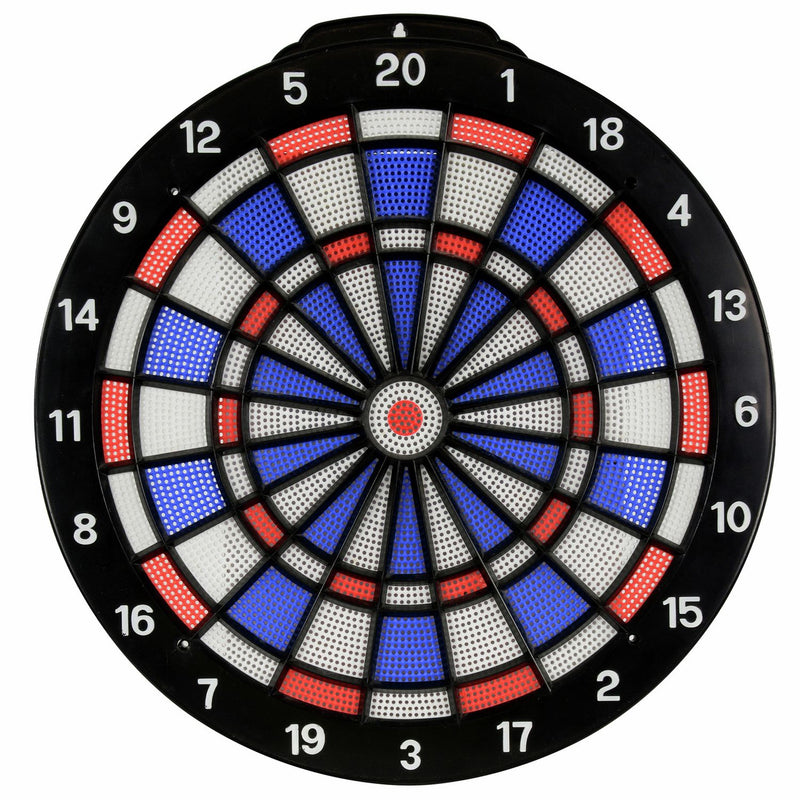 Hedstrom safety dart board with plastic darts, UK version
