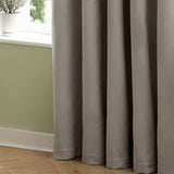 Furn velvet blackout curtains silver 117x137cm, imported from the UK