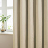 Furn velvet blackout curtains Natural 117x183cm - British product