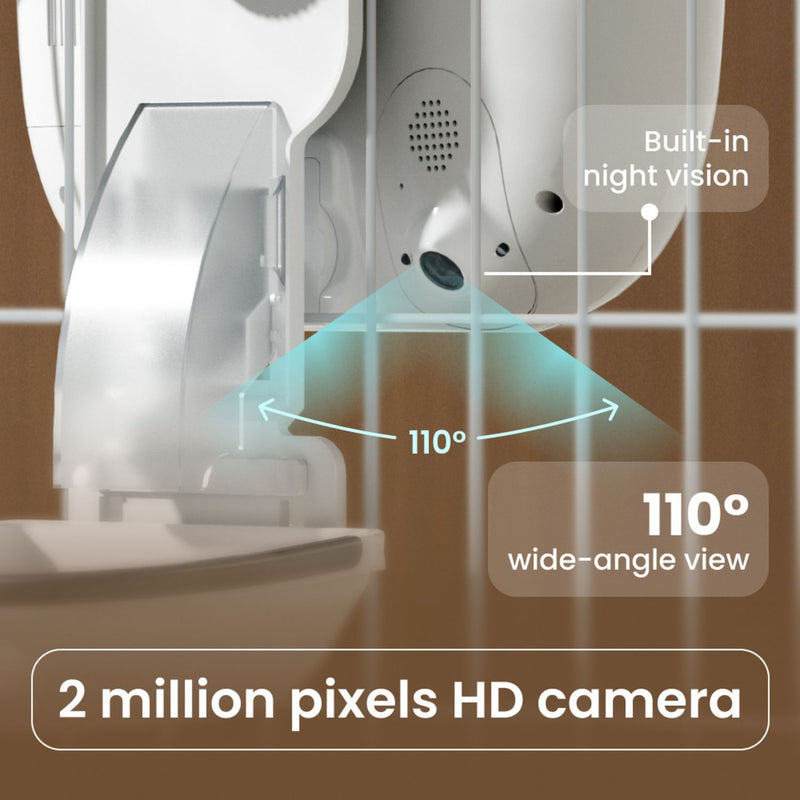 Noerden Hoppy small pet camera feeder 1.8L - British product