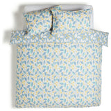Argos Home Scandi Floral Sky Blue &Yellow Bedding Set-Double