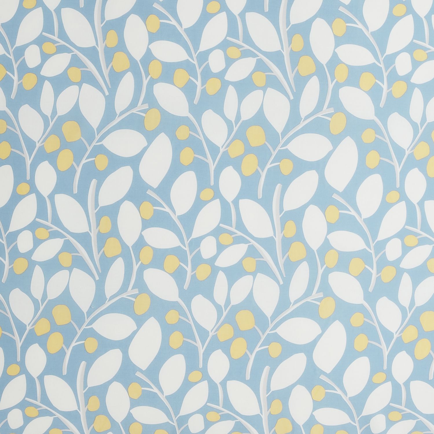 Argos Home Scandi Floral Sky Blue &Yellow Bedding Set-Double