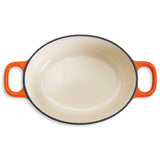 Habitat orange cast iron casserole dish 2.4L (British brand)