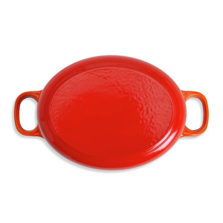 Habitat orange cast iron casserole dish 2.4L (British brand)