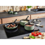 Morphy Richards 5 piece saucepan set green - British product