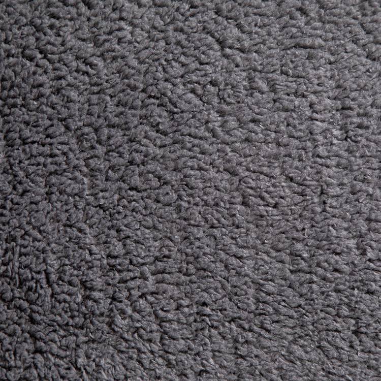 Argos Home teddy fleece grey bedding set single, UK version