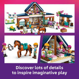 LEGO Friends Horse Stable and Riding Academy toy 735 pieces - British product