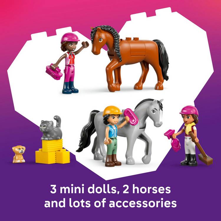LEGO Friends Horse Stable and Riding Academy toy 735 pieces - British product