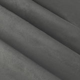 Furn Ultimate Velvet Blackout Pencil Pleat Curtains - Charcoal - 229x137cm