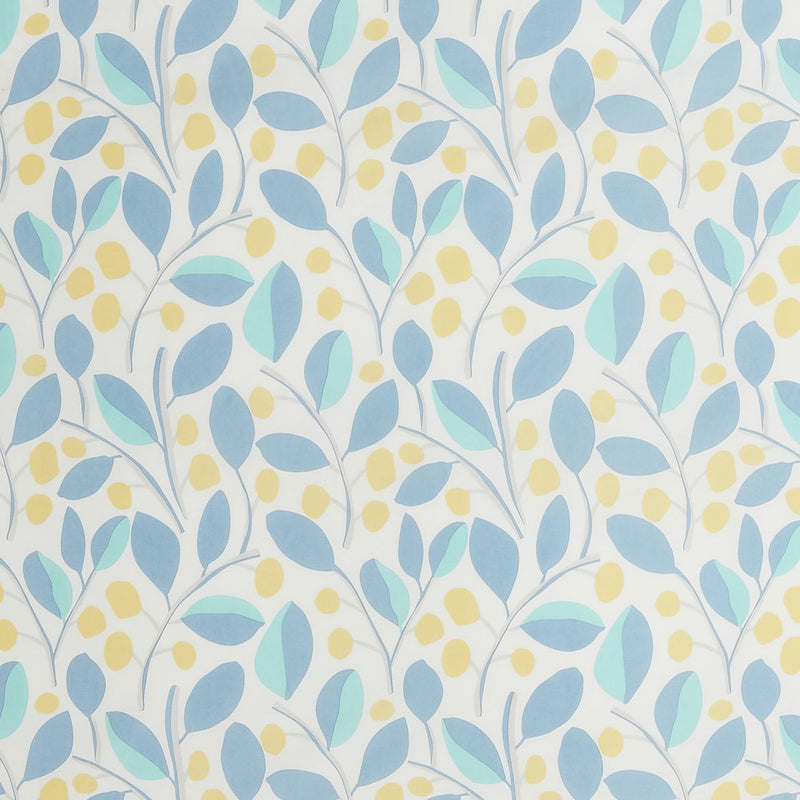 Argos Home Scandi Floral Sky Blue & Yellow Bedding Set-King