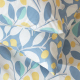 Argos Home Scandi Floral Sky Blue & Yellow Bedding Set-King