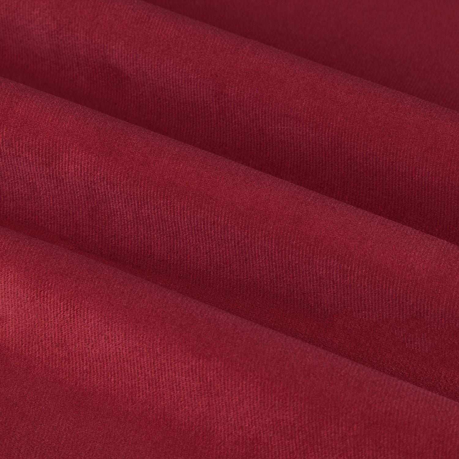 Furn Ultimate Velvet Blackout Pencil Pleat Curtains - Burgundy - 229x183cm