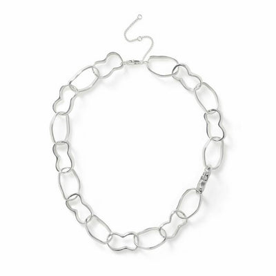 Argos Revere Freedom Silver Tone Link Chain Necklace 45cm- Buy online at McGrocer