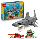 LEGO Creator 3in1 Fierce Shark set 379 pieces, UK version