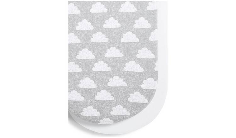 Snuz Baskit Twin Pack Sheets Cloud Nine