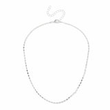 Revere Freedom silver-tone delicate chain necklace, UK version