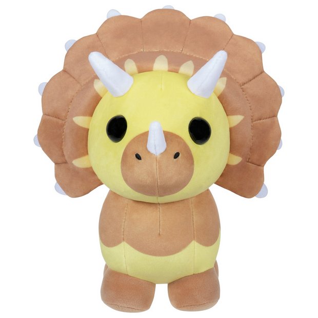 Adopt Me Triceratops plush toy 8 inches (British brand)