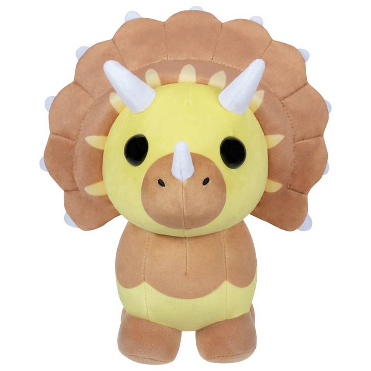Adopt Me Triceratops plush toy 8 inches (British brand)