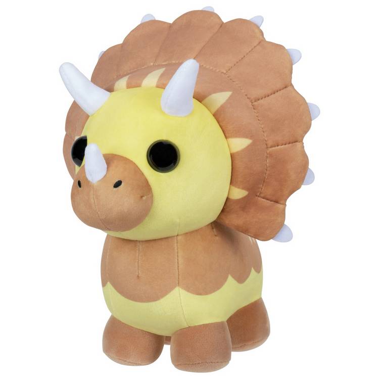 Adopt Me Triceratops plush toy 8 inches (British brand)