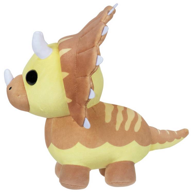 Adopt Me Triceratops plush toy 8 inches (British brand)