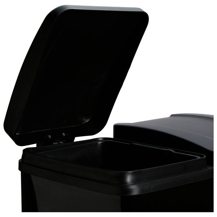 Habitat twin compartment pedal bin 60 litre - British product