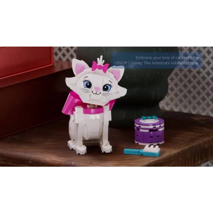 LEGO Disney Marie cat figure 369-piece set (British brand)